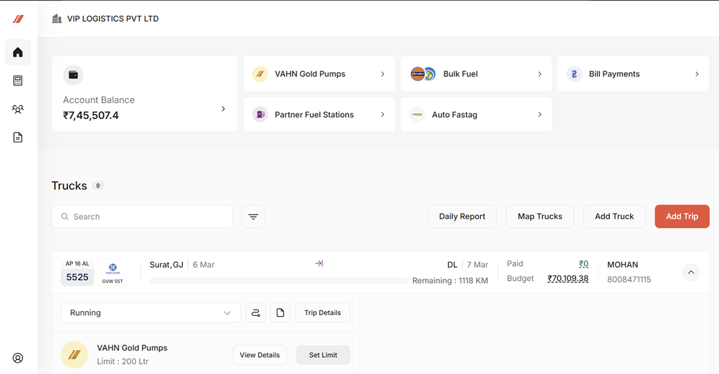 VAHN on desktop and mobile